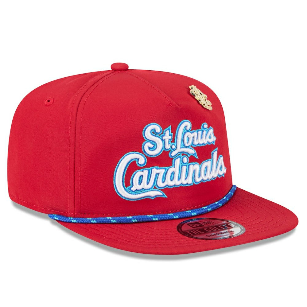 St. Louis Cardinals New Era 2025 Big League Chew Golfer Snapback Hat On Sale