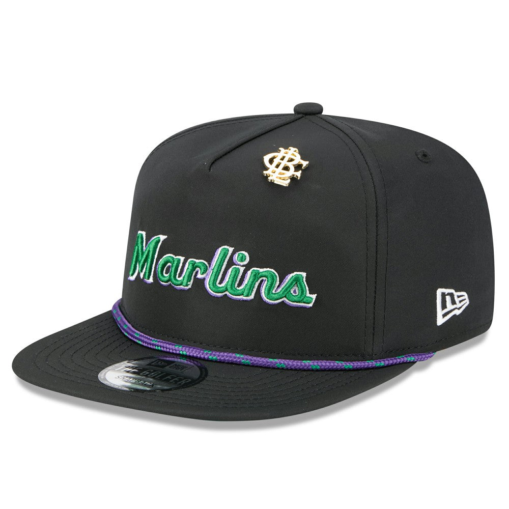 Miami Marlins New Era 2025 Big League Chew Golfer Snapback Hat Lifestyle