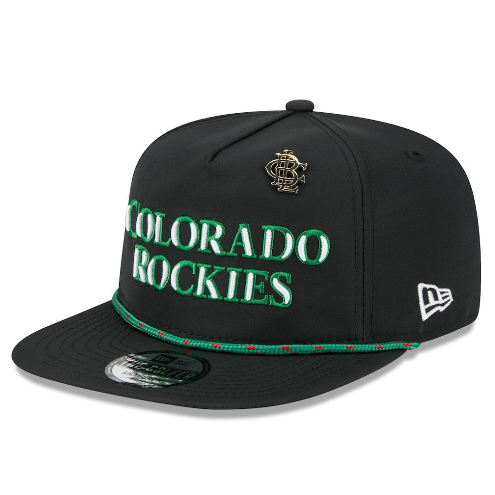 Colorado Rockies New Era 2025 Big League Chew Golfer Snapback Hat discount