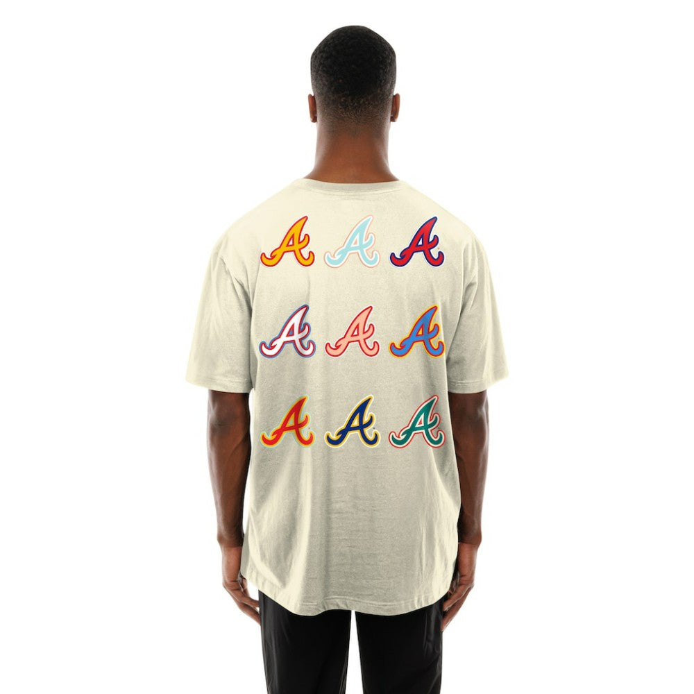 Atlanta Braves New Era Ransom Note Oversized T-Shirt Sale