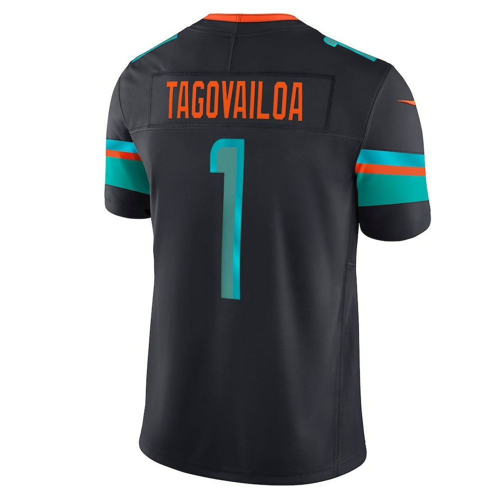 Tua Tagovailoa Miami Dolphins 2025 Rivalries Collection Limited Jersey Pitch Blue - Nike