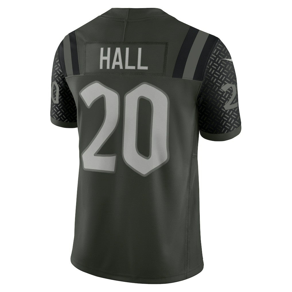 Breece Hall New York Jets 2025 Rivalries Collection Limited Jersey Gotham Green - Nike