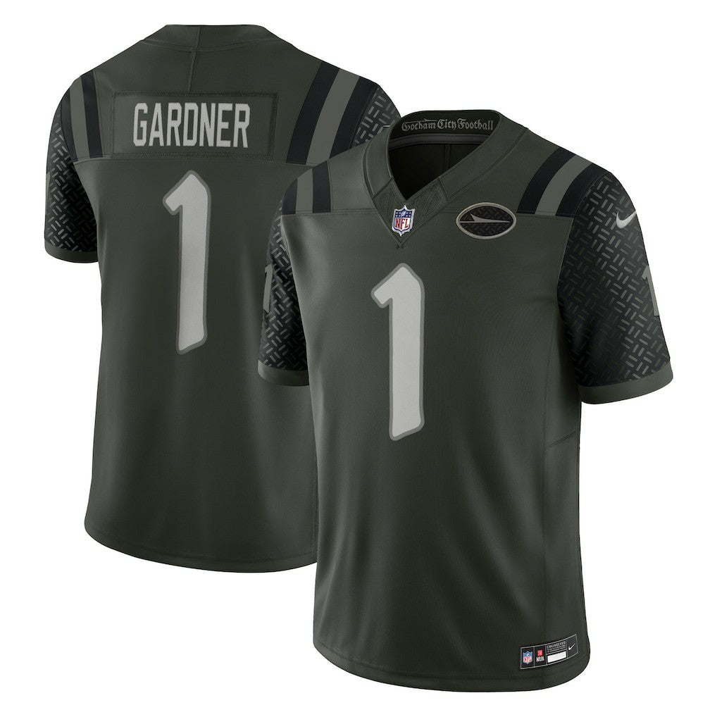 Ahmad Sauce Gardner New York Jets 2025 Rivalries Collection Limited Jersey Gotham Green - Nike
