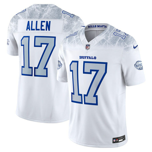 Josh Allen Buffalo Bills 2025 Rivalries Collection Limited Jersey - White | NFL Jerseys