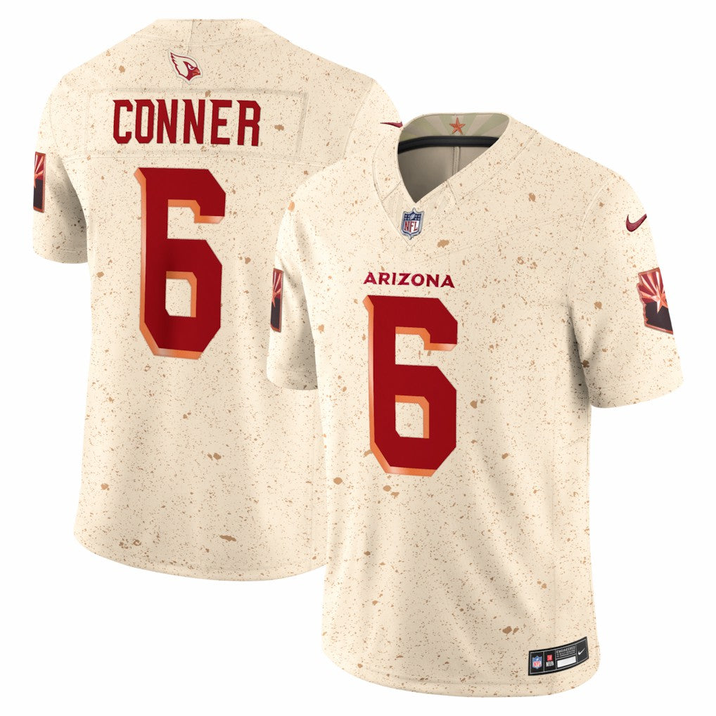 James Conner Arizona Cardinals 2025 Rivalries Collection Limited Jersey - Natural | NFL Jerseys