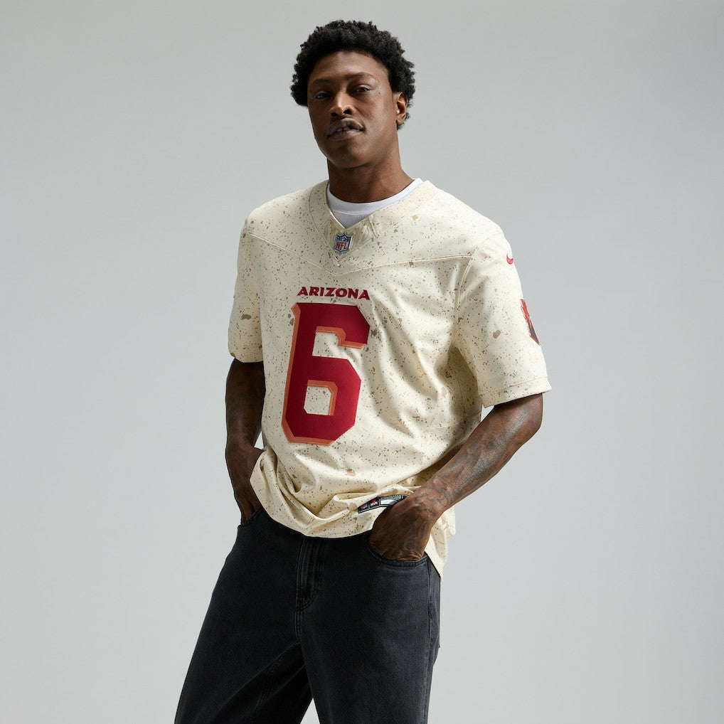 James Conner Arizona Cardinals 2025 Rivalries Collection Limited Jersey - Natural | NFL Jerseys