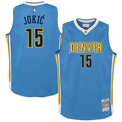 Nikola Jokic Denver Nuggets Youth 2016/17 Hardwood Classics Swingman Jersey sale - Light Blue | NBA Jerseys