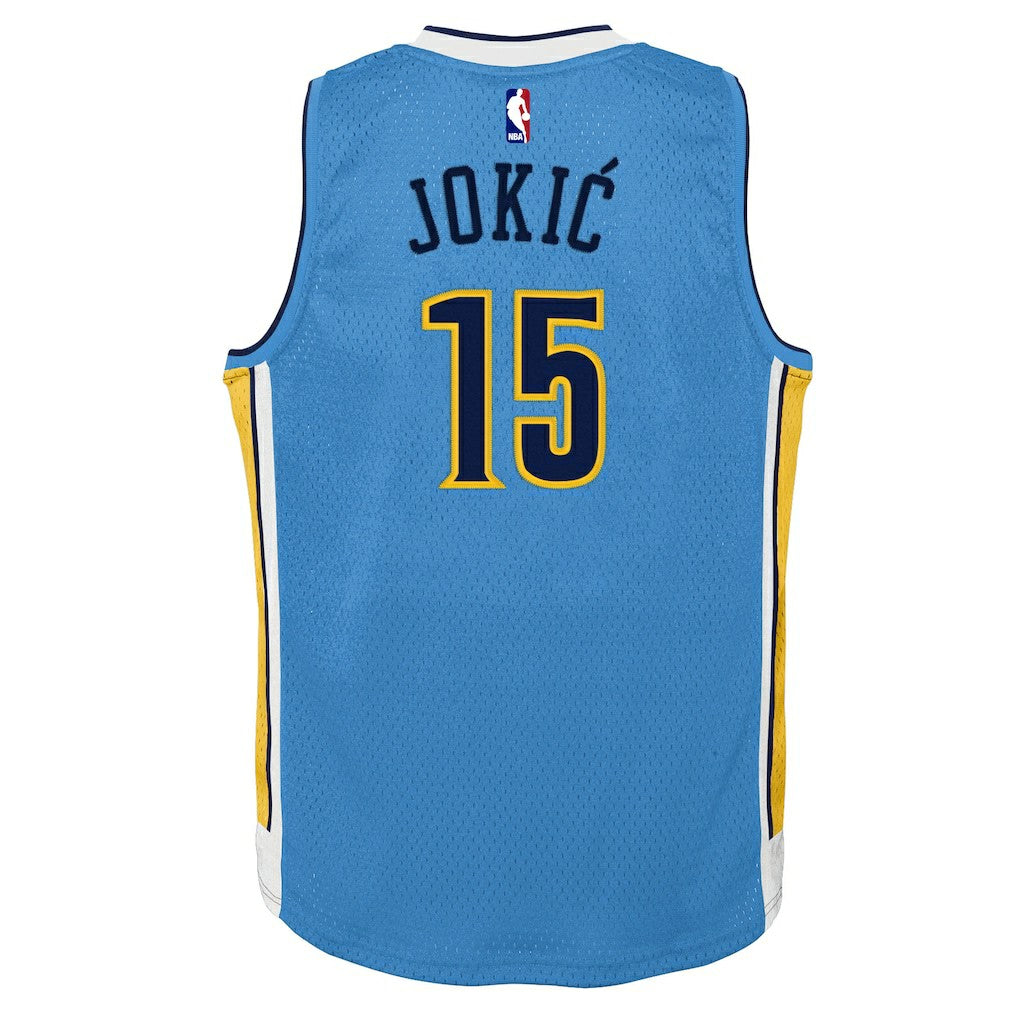 Nikola Jokic Denver Nuggets Youth 2016/17 Hardwood Classics Swingman Jersey sale - Light Blue | NBA Jerseys