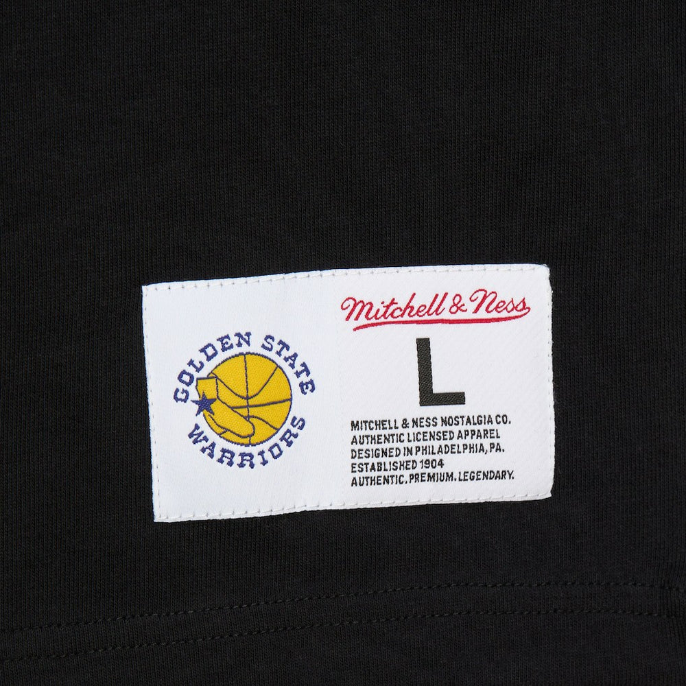 NBA - Golden State Warriors Black Out Collection Vintage Premium T-Shirt - Black