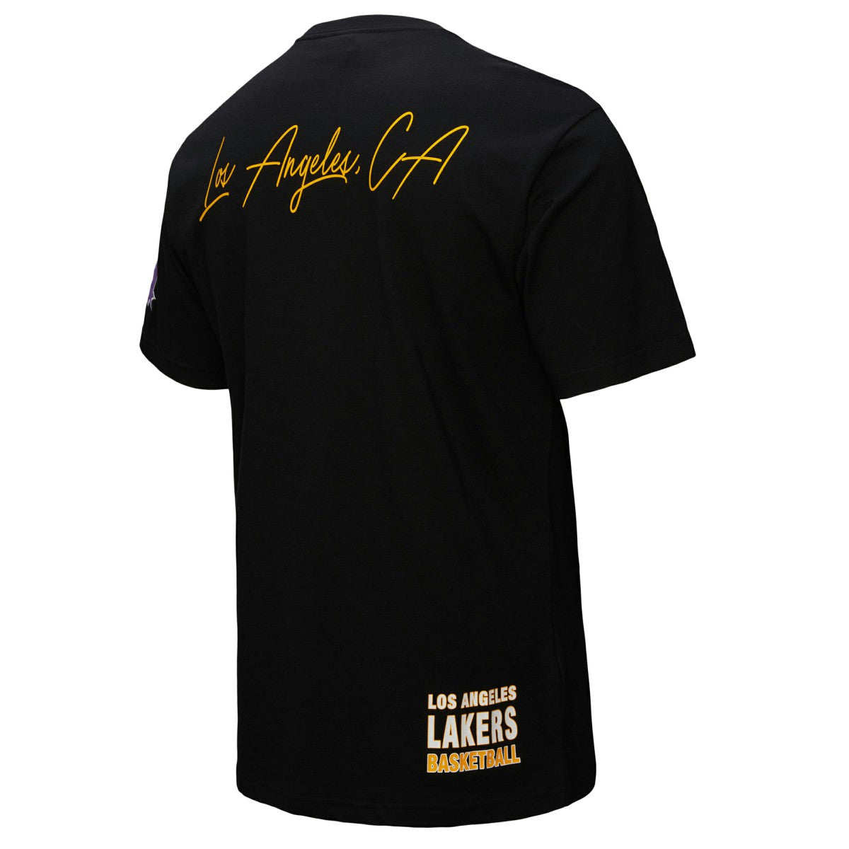 NBA - Los Angeles Lakers Black Out Collection Vintage Premium T-Shirt - Black