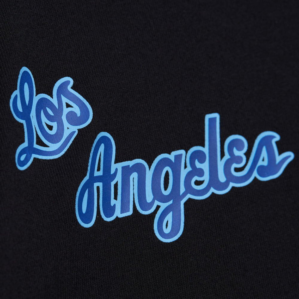 NBA - Los Angeles Lakers Black Out Collection Vintage Premium T-Shirt - Black