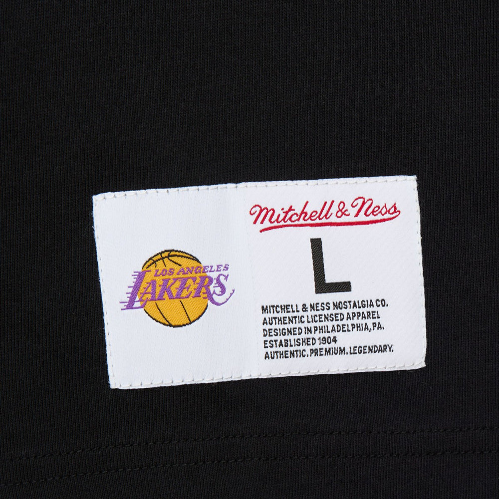 NBA - Los Angeles Lakers Black Out Collection Vintage Premium T-Shirt - Black