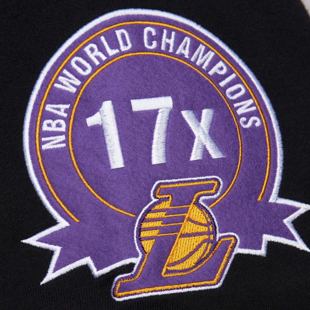 NBA - Los Angeles Lakers Black Out Collection Vintage Premium T-Shirt - Black