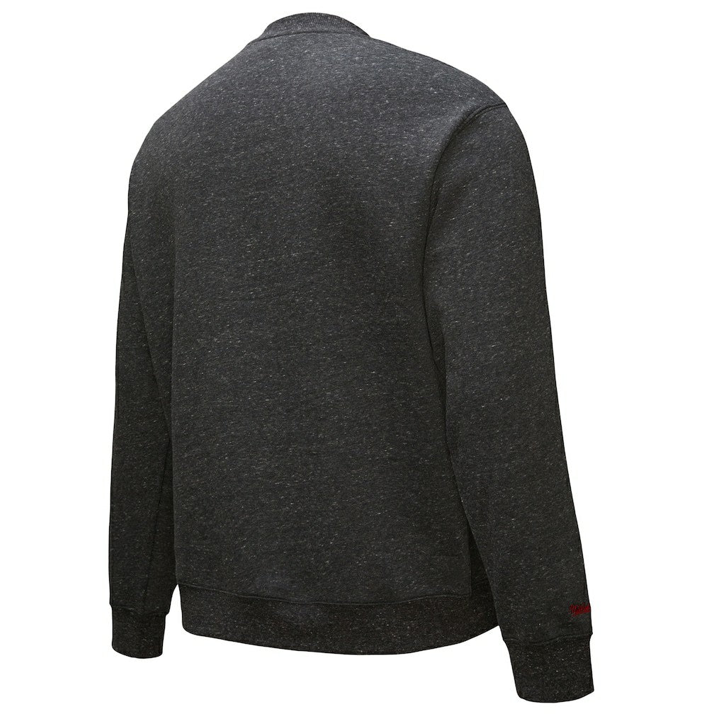 NBA - Chicago Bulls Hardwood Classics Blackout Collection Snow Washed Pullover Sweatshirt - Black
