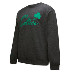 NBA - Boston Celtics Hardwood Classics Blackout Collection Snow Washed Pullover Sweatshirt - Black