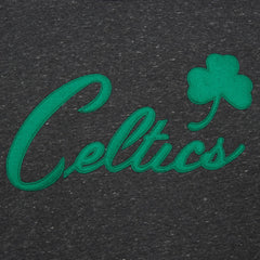 NBA - Boston Celtics Hardwood Classics Blackout Collection Snow Washed Pullover Sweatshirt - Black