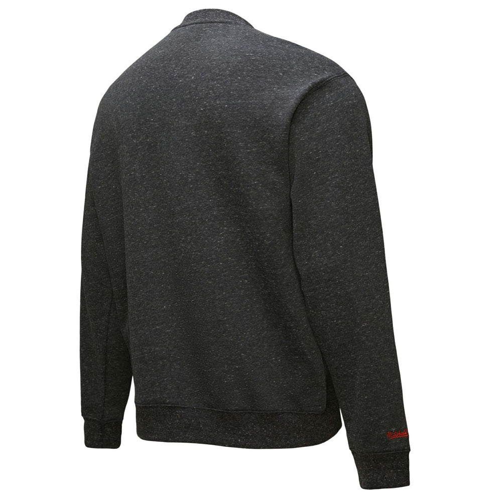 NBA - New York Knicks Hardwood Classics Blackout Collection Snow Washed Pullover Sweatshirt - Black
