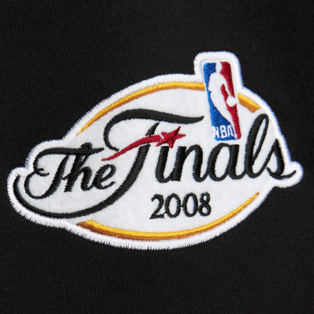 Mitchell & Ness - Boston Celtics Hardwood Classics Blackout Collection Pullover Hoodie - Black