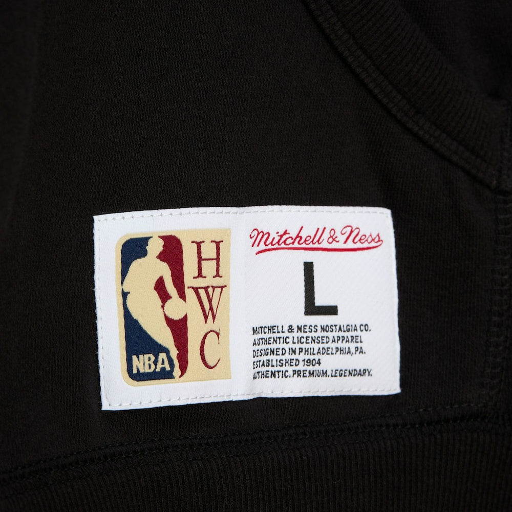 Mitchell & Ness - Boston Celtics Hardwood Classics Blackout Collection Pullover Hoodie - Black