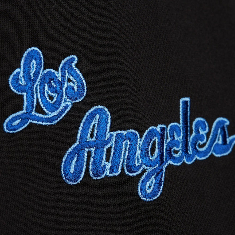 Mitchell & Ness - Los Angeles Lakers Hardwood Classics Blackout Collection Pullover Hoodie - Black