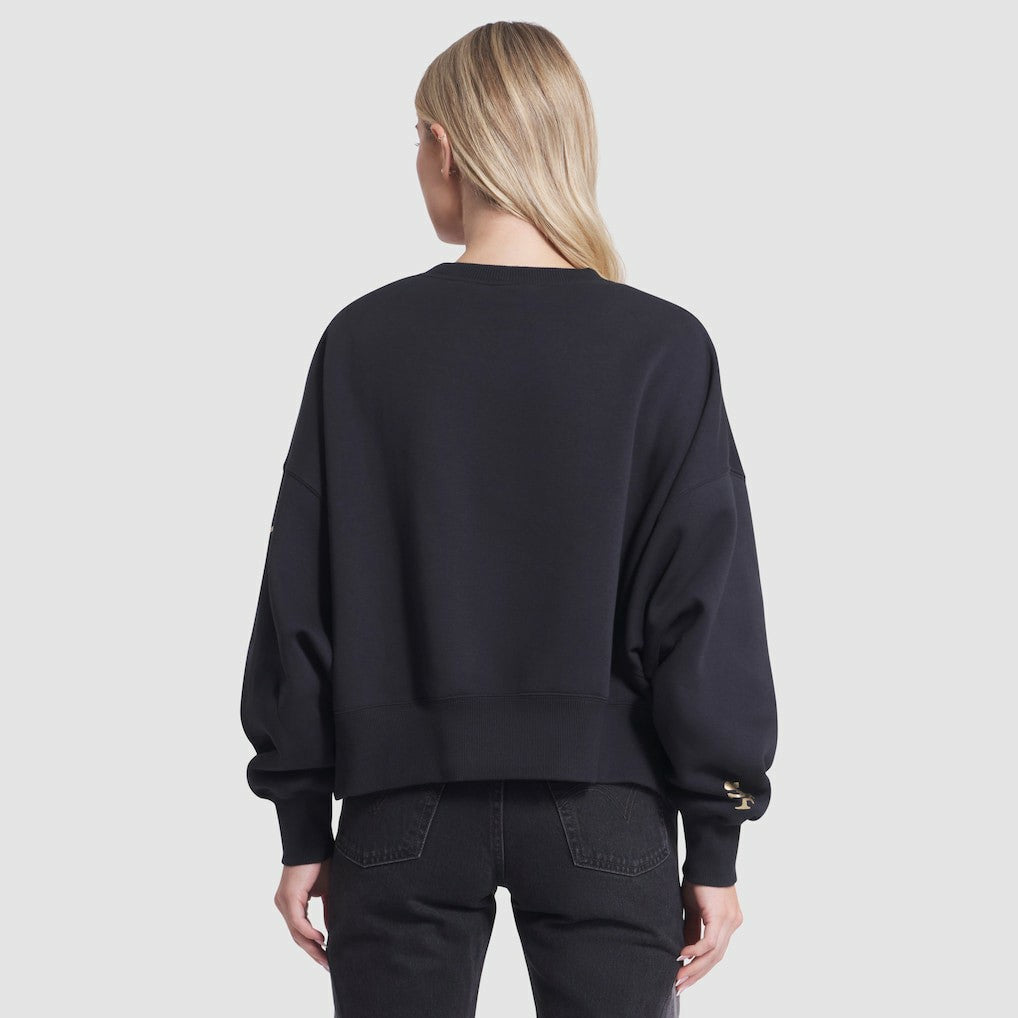 San Francisco 49ers Women's 2025 Rivalries Collection Oversized Phoenix Fleece Sweatshirt Black - Nike