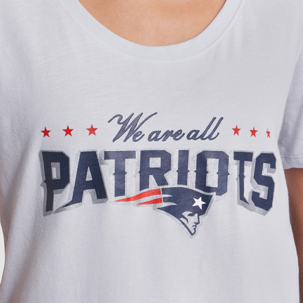 New England Patriots Women's 2025 Rivalries Collection Slub Dri-FIT T-Shirt Silver - Nike
