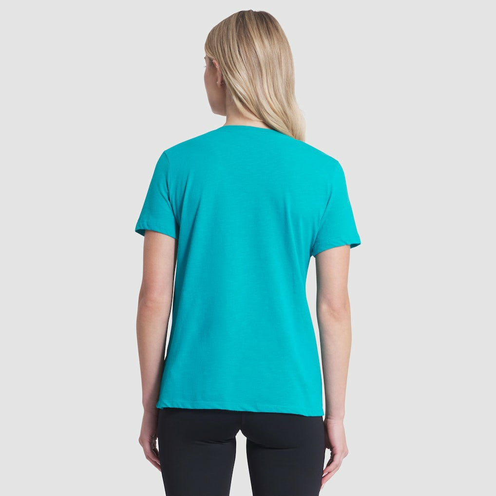 Miami Dolphins Women's 2025 Rivalries Collection Slub Dri-FIT T-Shirt Turbo Green - Nike