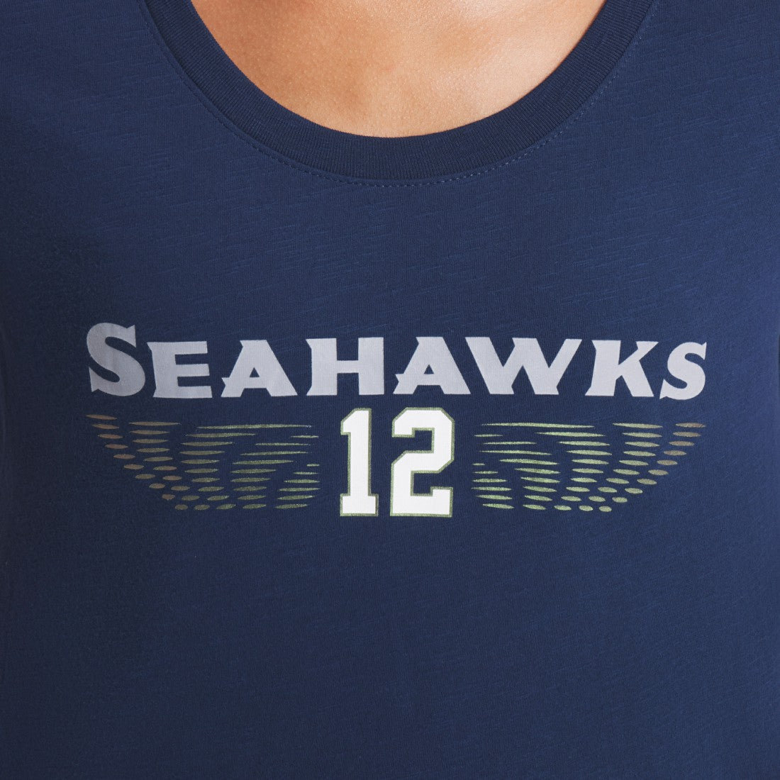Seattle Seahawks Women's 2025 Rivalries Collection Slub Dri-FIT T-Shirt College Navy - Nike