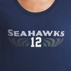 Seattle Seahawks Women's 2025 Rivalries Collection Slub Dri-FIT T-Shirt College Navy - Nike