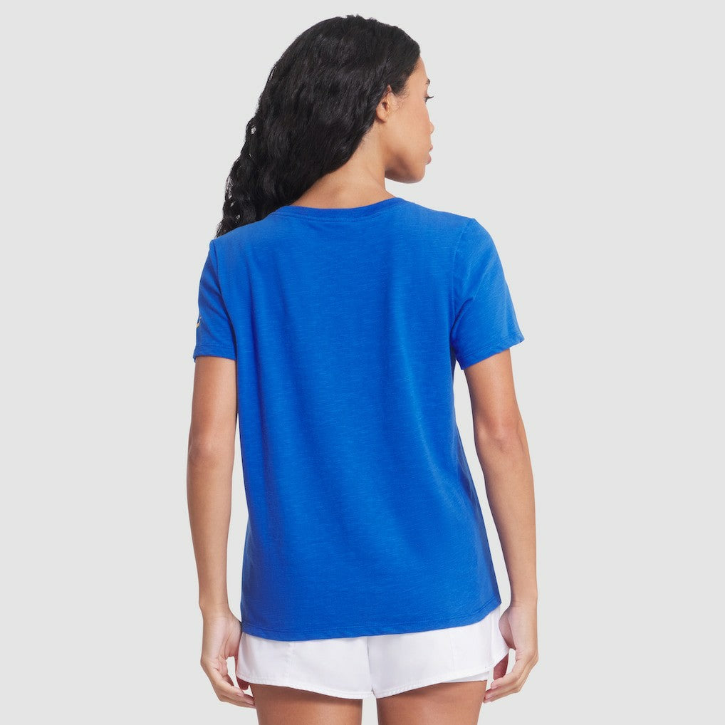 Los Angeles Rams Women's 2025 Rivalries Collection Slub Dri-FIT T-Shirt Royal - Nike