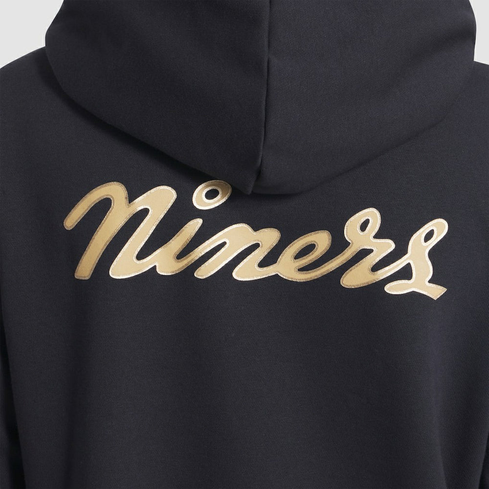 San Francisco 49ers Women's 2025 Rivalries Collection Standard Issue Sideline Dri-FIT Hoodie Black - Nike