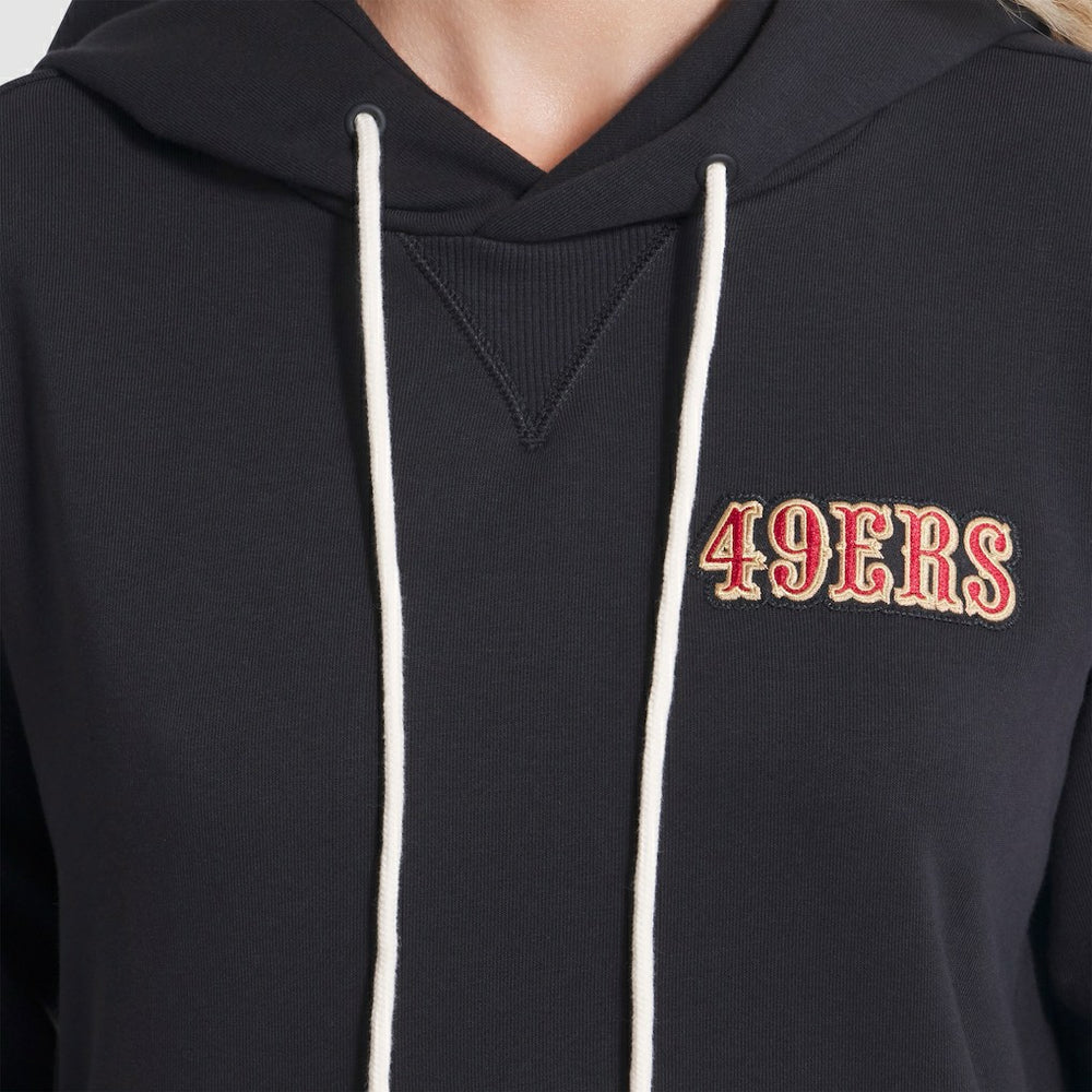 San Francisco 49ers Women's 2025 Rivalries Collection Standard Issue Sideline Dri-FIT Hoodie Black - Nike