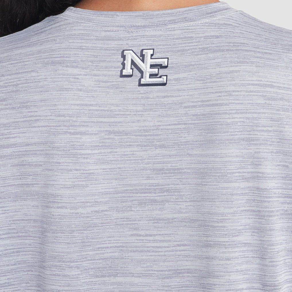 New England Patriots Women's 2025 Rivalries Collection Sideline Velocity Dri-FIT T-Shirt Silver - Nike