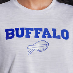 Buffalo Bills Women's 2025 Rivalries Collection Sideline Velocity Dri-FIT T-Shirt White - Nike