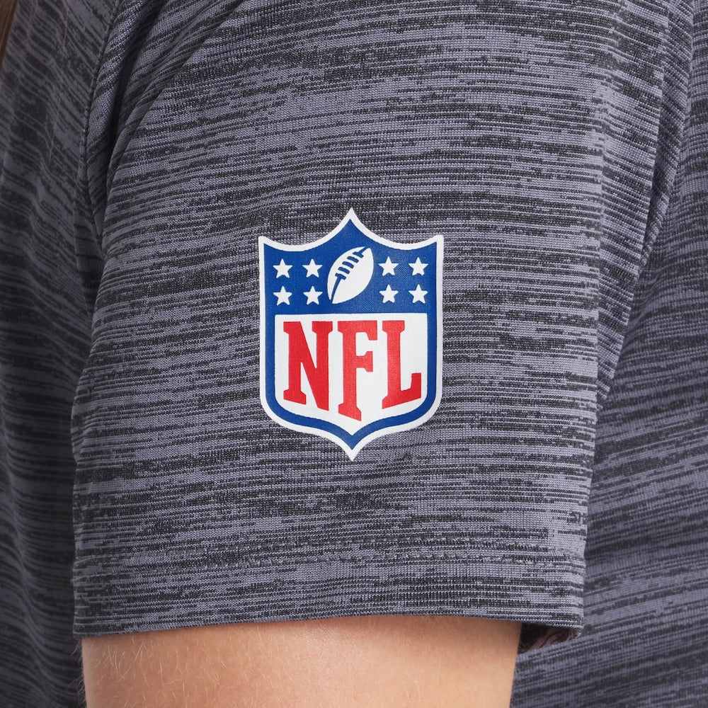 San Francisco 49ers Women's 2025 Rivalries Collection Sideline Velocity Dri-FIT T-Shirt Heather Charcoal - Nike
