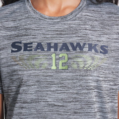 Seattle Seahawks Women's 2025 Rivalries Collection Sideline Velocity Dri-FIT T-Shirt Wolf Gray - Nike