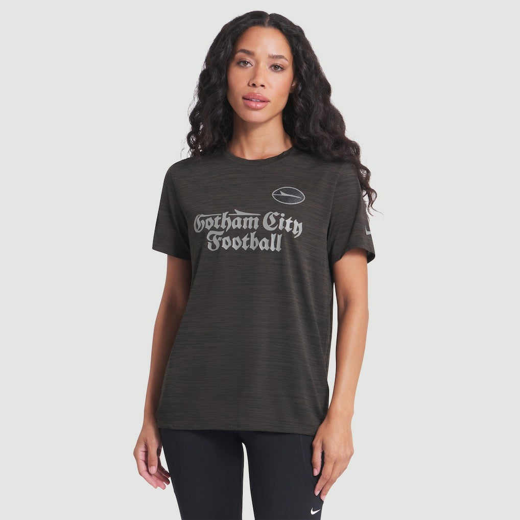 New York Jets Women's 2025 Rivalries Collection Sideline Velocity Dri-FIT T-Shirt Black - Nike