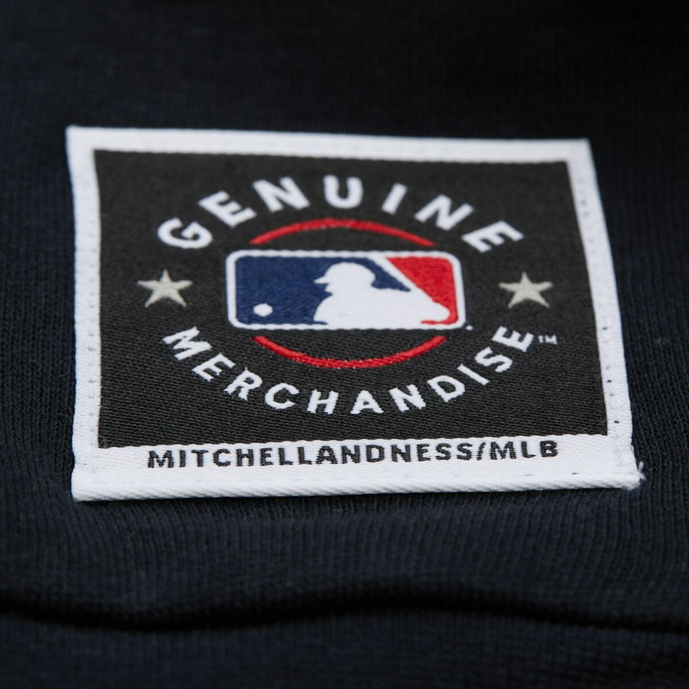 Milwaukee Brewers Mitchell & Ness Women's Cooperstown Collection Blocked Fleece Pullover Sweatshirt- Gray/Black On Sale