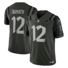 Joe Namath New York Jets 2025 Rivalries Collection Retired Player Limited Jersey Gotham Green - Nike