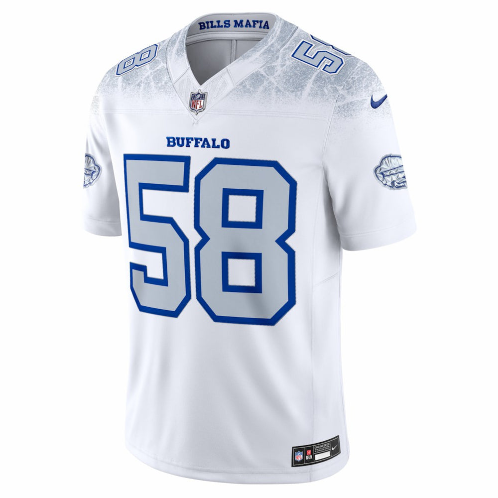 Matt Milano Buffalo Bills 2025 Rivalries Collection Limited Jersey White - Nike