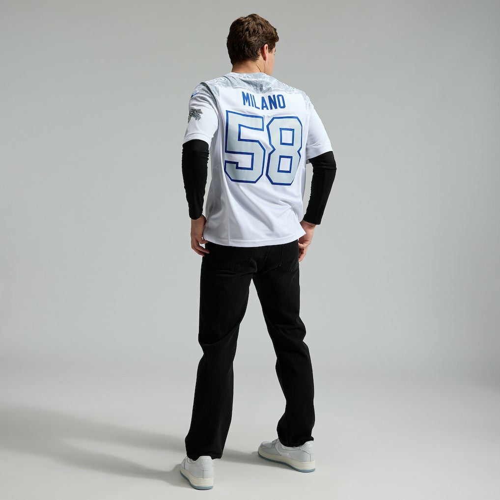 Matt Milano Buffalo Bills 2025 Rivalries Collection Limited Jersey White - Nike