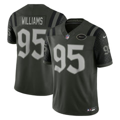 Quinnen Williams New York Jets 2025 Rivalries Collection Limited Jersey Gotham Green - Nike