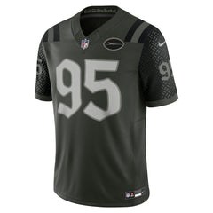 Quinnen Williams New York Jets 2025 Rivalries Collection Limited Jersey Gotham Green - Nike