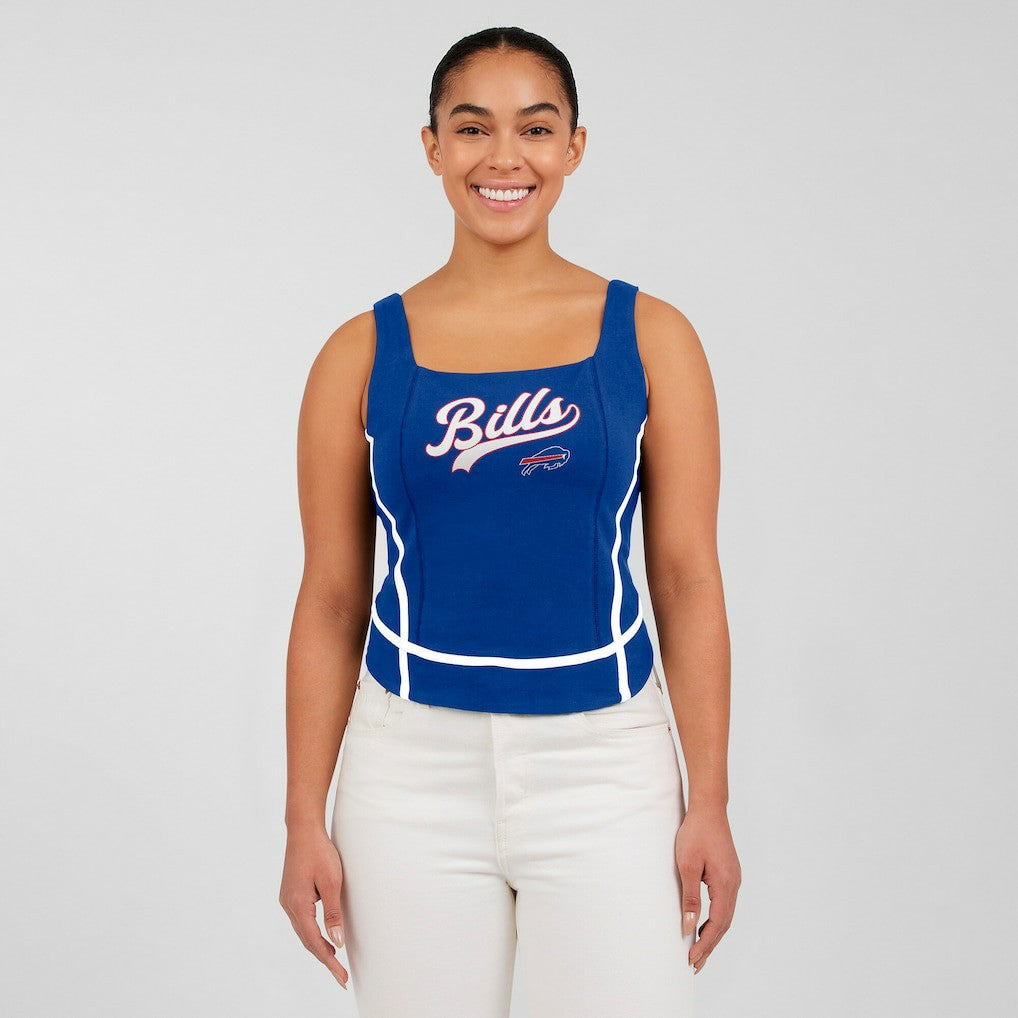 Buffalo Bills WEAR by Erin Andrews Women's Square Neck Tank Top Royal - NFL