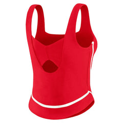 Kansas City Chiefs WEAR by Erin Andrews Women's Square Neck Tank Top Red - NFL