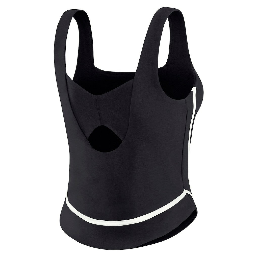 Las Vegas Raiders WEAR by Erin Andrews Women's Square Neck Tank Top Black - NFL