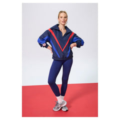 New York Yankees Terez Women's Ripstop Chevron Quarter-Zip Pullover for sale