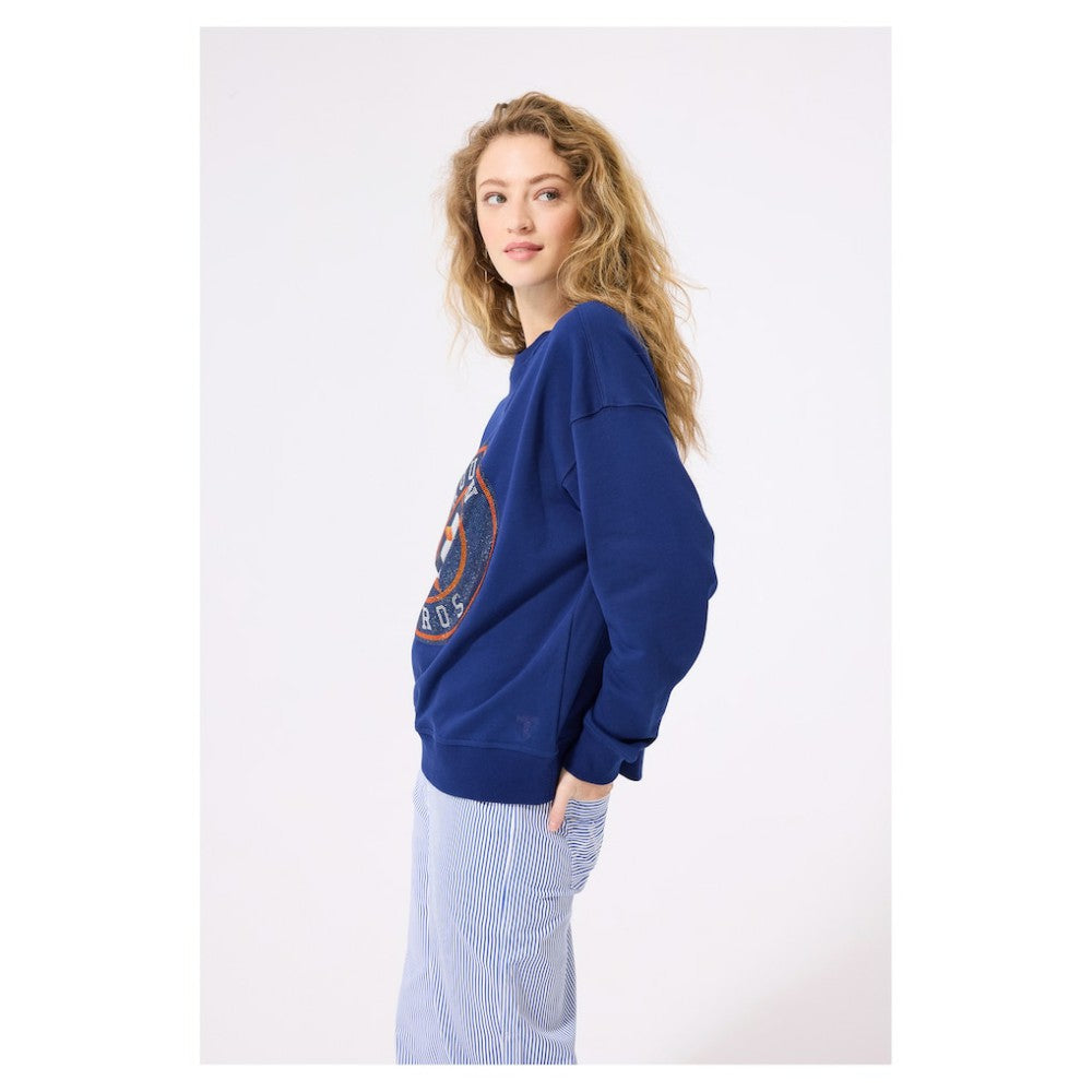 Houston Astros Terez Women's Oversized Gemstone Logo Sweatshirt Near Me
