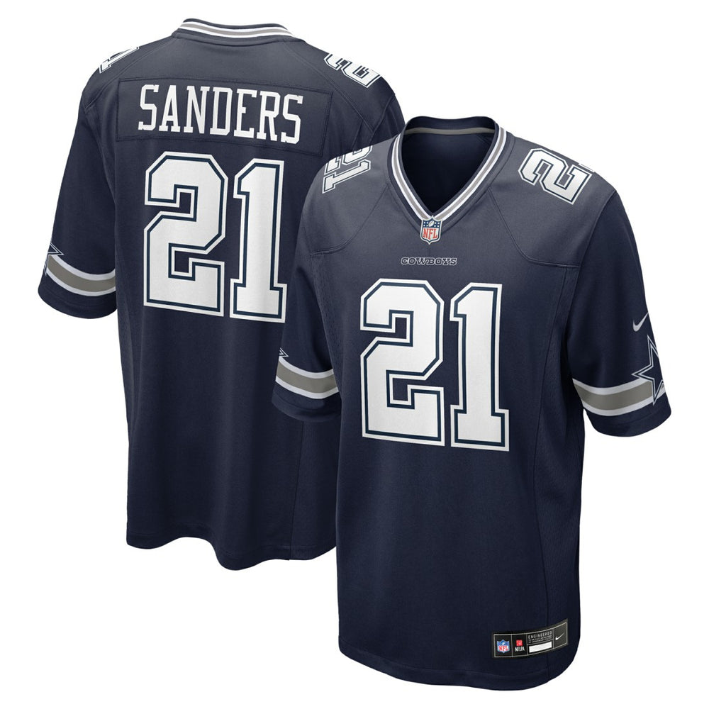 Deion Sanders Dallas Cowboys Team Retired Player Game Jersey Navy - Nike