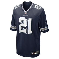 Deion Sanders Dallas Cowboys Team Retired Player Game Jersey Navy - Nike